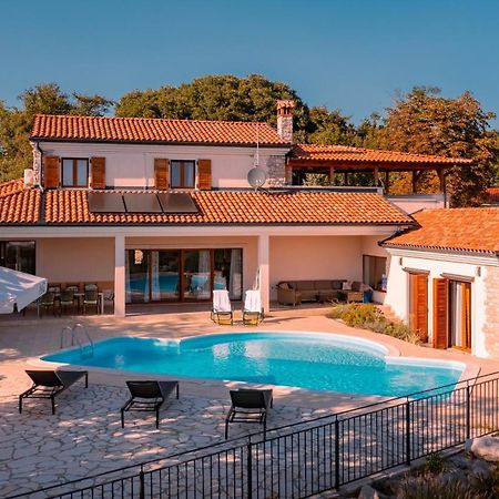 Villa Arton Heated Swimming-Pool Zminj Bagian luar foto