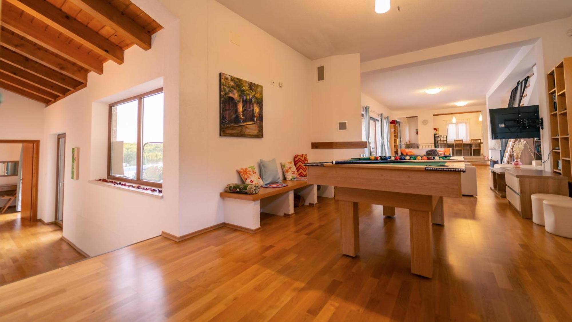 Villa Arton Heated Swimming-Pool Zminj Bagian luar foto